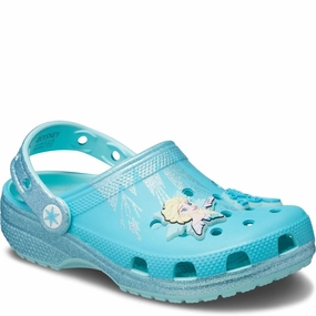 Crocs Frozen Elsa Junior Clog Kids Athletic Shoes,Toddler Sports Shoes,Youth Casual Shoes
