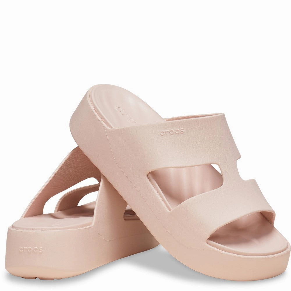 Crocs Getaway Platform H-Strap Mule Women's Sneakers Casual Walking Shoes