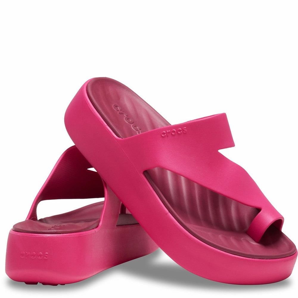 Crocs Getaway Platform Toe Loop Women's Sneakers Casual Walking Shoes