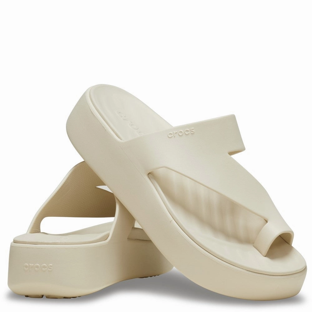 Crocs Getaway Platform Toe Loop Women's Sneakers Casual Walking Shoes