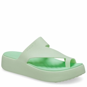 Crocs Getaway Platform Toe Loop Lightweight Running Shoes,Slip On Athletic Shoes,Breathable Workout Shoes