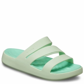 Crocs Getaway Strappy Mule Lightweight Running Shoes,Slip On Athletic Shoes,Breathable Workout Shoes