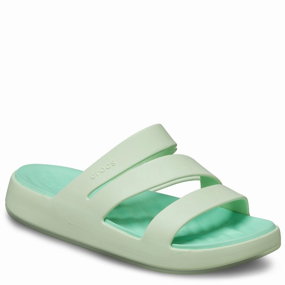 Crocs Getaway Strappy Mule Lightweight Running Shoes,Slip On Athletic Shoes,Breathable Workout Shoes