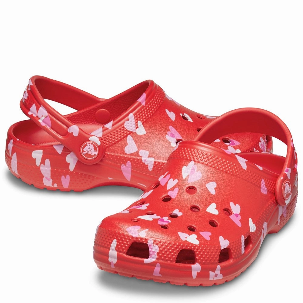 Crocs Kids Classic Clog Graphic Girls Sneakers Girls Running Shoes