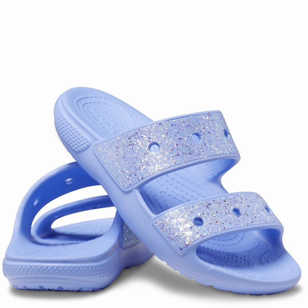 Crocs Kids Classic Crocs Glitter Sandal Girls Sneakers Girls Running Shoes
