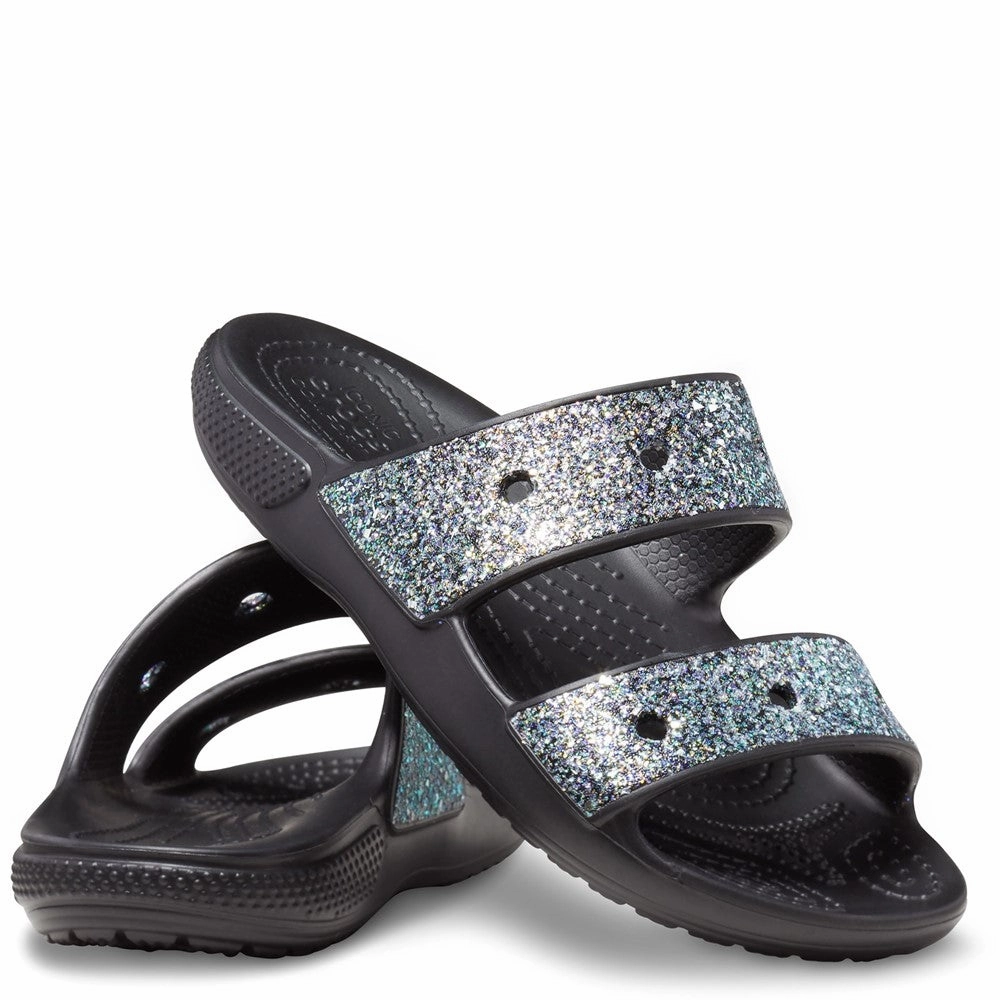 Crocs Kids Classic Crocs Glitter Sandal Girls Sneakers Girls Running Shoes