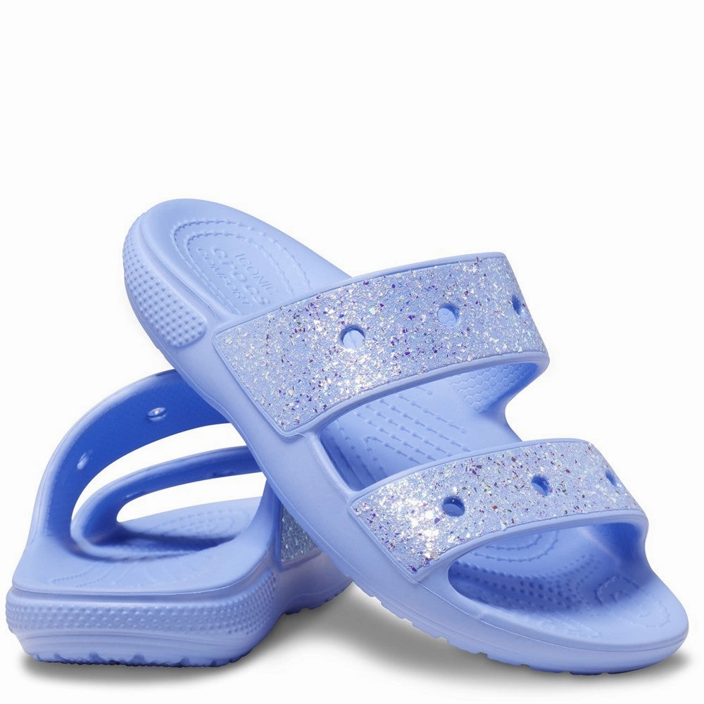 Crocs Kids Classic Crocs Glitter Sandal Girls Sneakers Girls Running Shoes