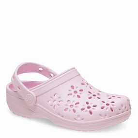 Crocs Kids Classic Floral Cut Out Clog Kids Tennis Shoes,Toddler Athletic Shoes,Youth Casual Shoes