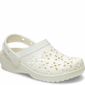 Crocs Kids Classic Floral Cut Out Clog Kids Tennis Shoes,Toddler Athletic Shoes,Youth Casual Shoes