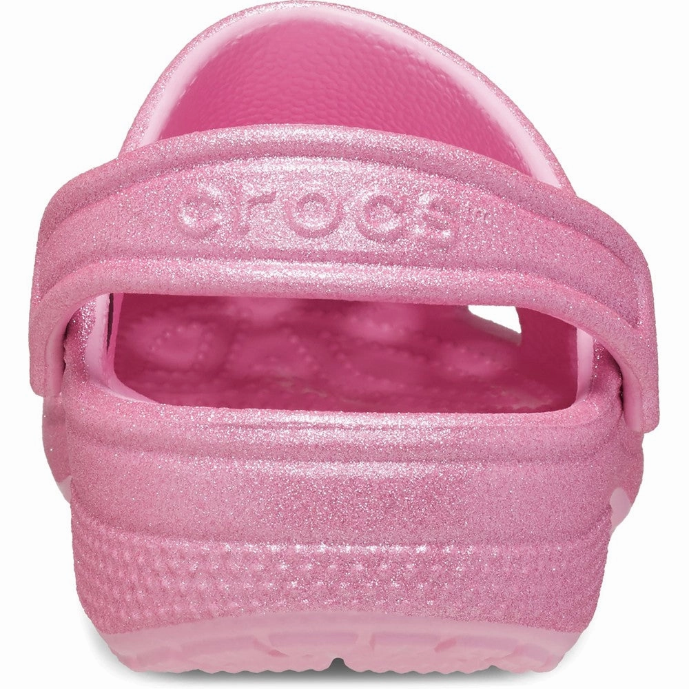 Crocs Kids Classic Glitter Clog Girls Sneakers Girls Running Shoes
