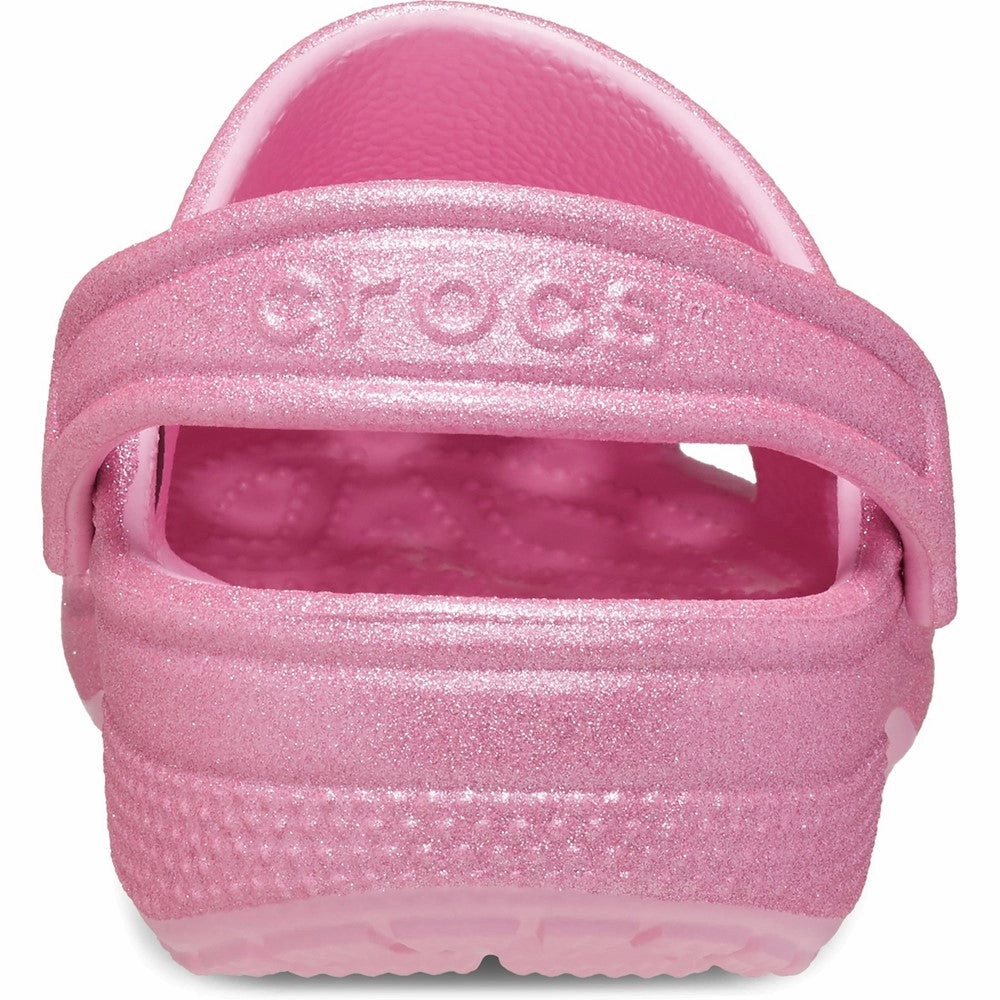 Crocs Kids Classic Glitter Clog Girls Sneakers Girls Running Shoes