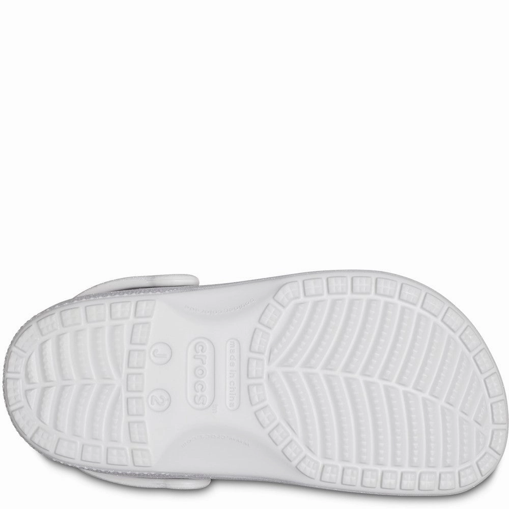 Crocs Kids Classic Glitter Clog Girls Sneakers Girls Running Shoes