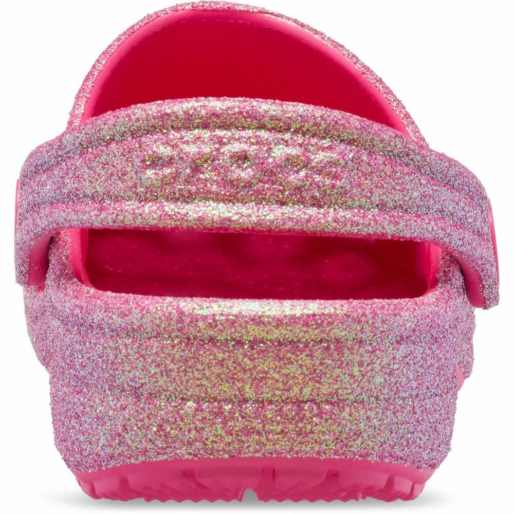 Crocs Kids Classic Glitter Clog Girls Sneakers Girls Running Shoes