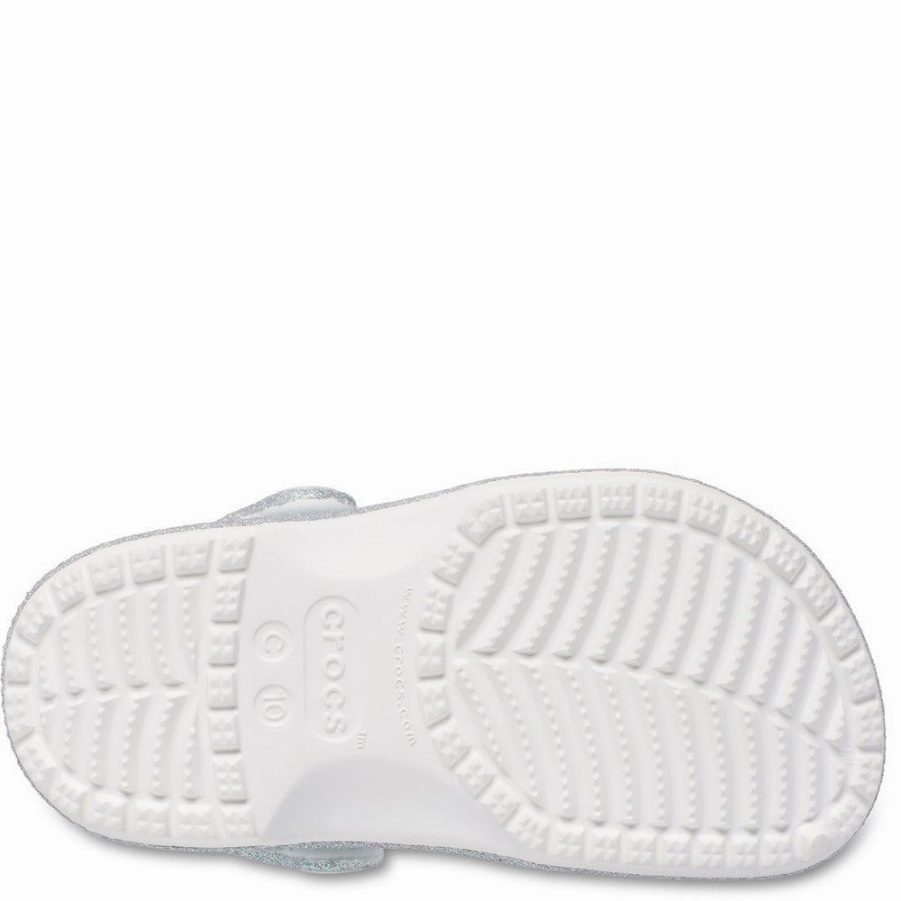 Crocs Kids Classic Glitter Clog Girls Sneakers Girls Running Shoes