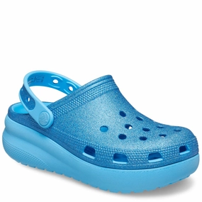 Crocs Kids Classic Glitter Cutie Clog Kids Tennis Shoes,Toddler Athletic Shoes,Youth Casual Shoes
