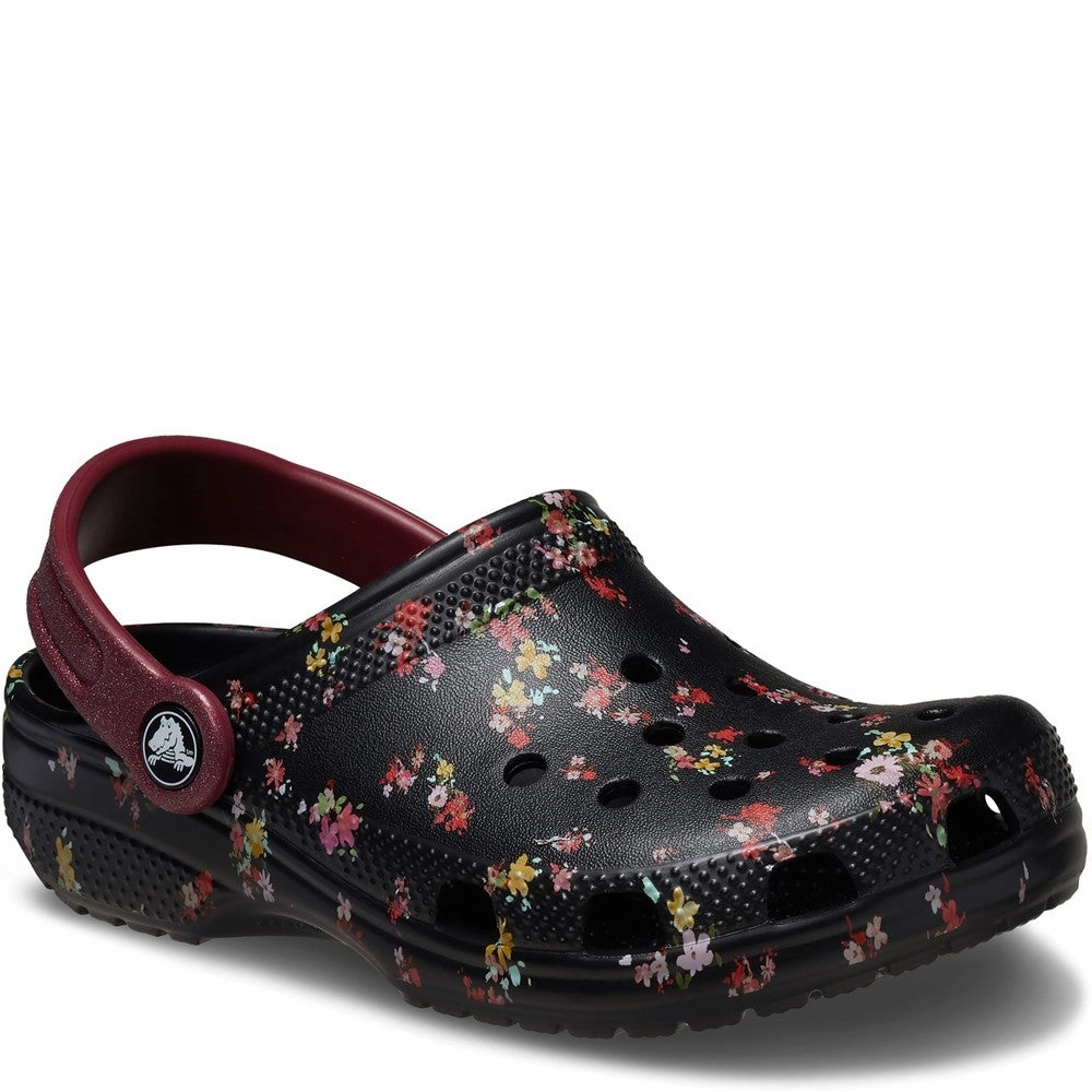 Crocs Kids Classic Graphic Clog Kids Tennis Shoes,Toddler Athletic Shoes,Youth Casual Shoes