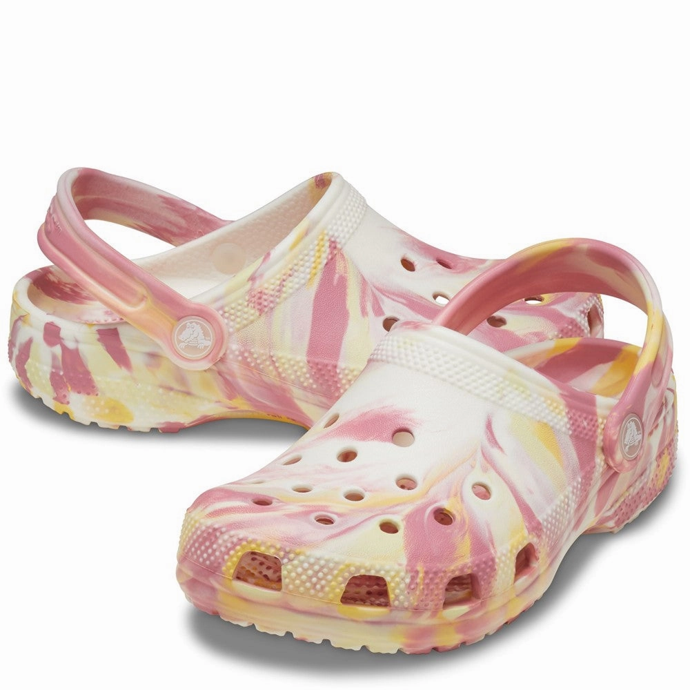 Crocs Kids Classic Marbled Clog Girls Sneakers Girls Running Shoes