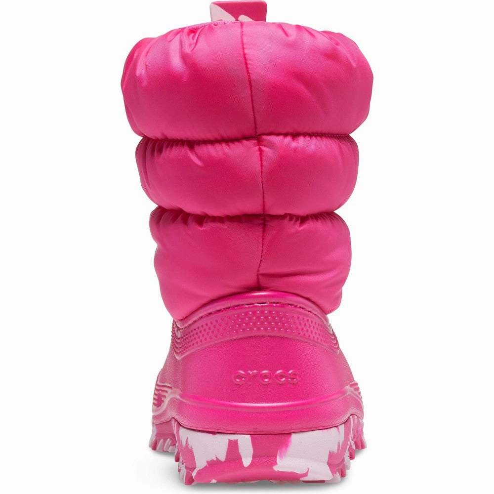 Crocs Kids Classic Neo Puff Boot Girls Sneakers Girls Running Shoes