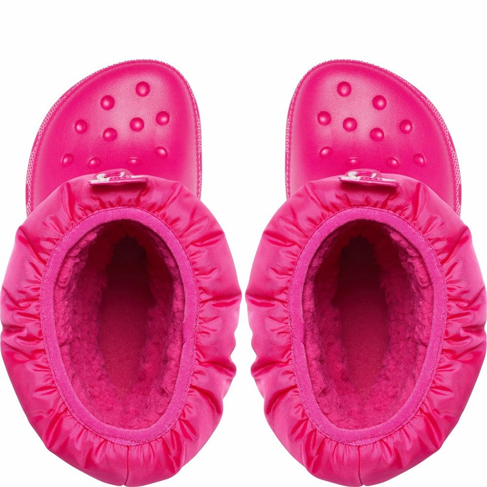 Crocs Kids Classic Neo Puff Boot Girls Sneakers Girls Running Shoes