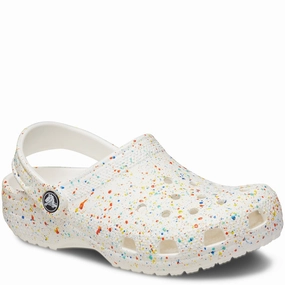 Crocs Kids Classic Splatter Paint Clog Kids Athletic Shoes,Toddler Sports Shoes,Youth Casual Shoes