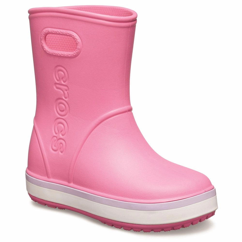Crocs Kids Crocband Rainboot Pull On Wellington Kids Tennis Shoes,Toddler Athletic Shoes,Youth Casual Shoes