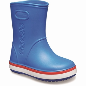 Crocs Kids Crocband Rainboot Pull On Wellington Kids Tennis Shoes,Toddler Athletic Shoes,Youth Casual Shoes