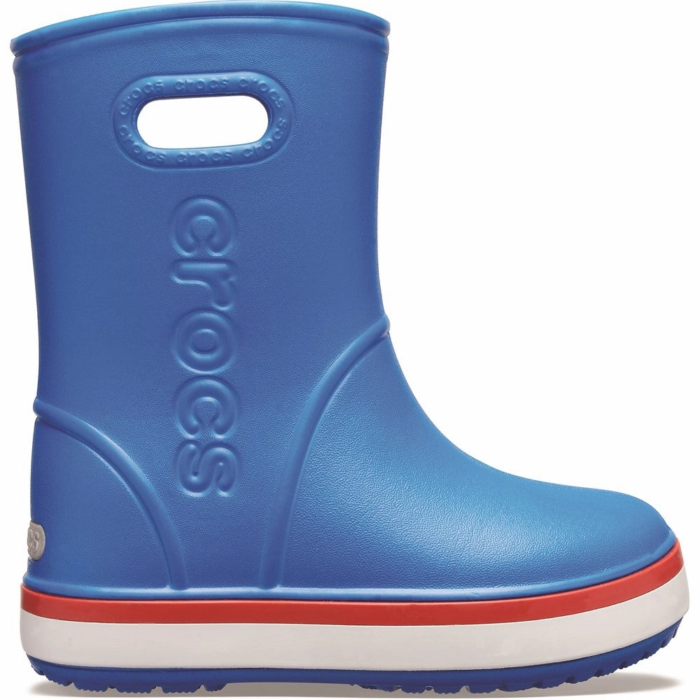 Crocs Kids Crocband Rainboot Pull On Wellington Girls Sneakers Girls Running Shoes