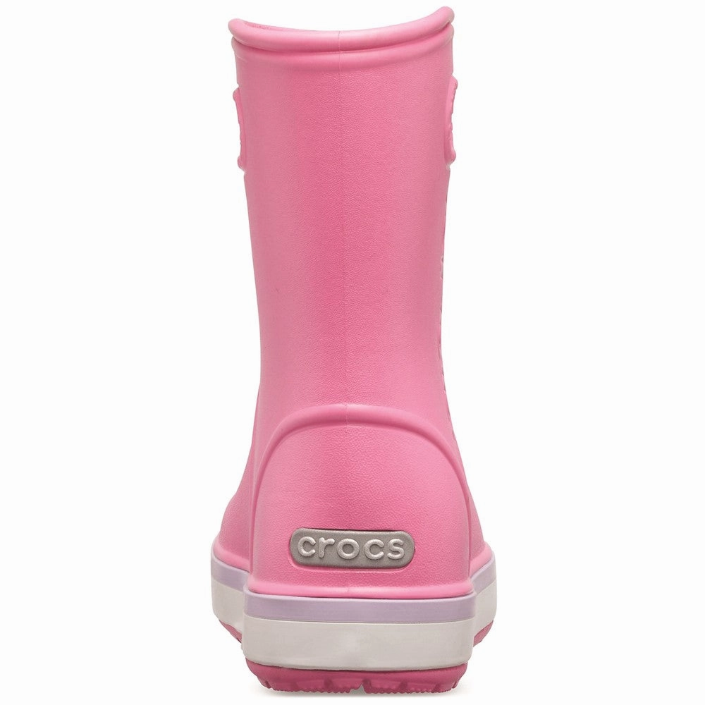 Crocs Kids Crocband Rainboot Pull On Wellington Girls Sneakers Girls Running Shoes