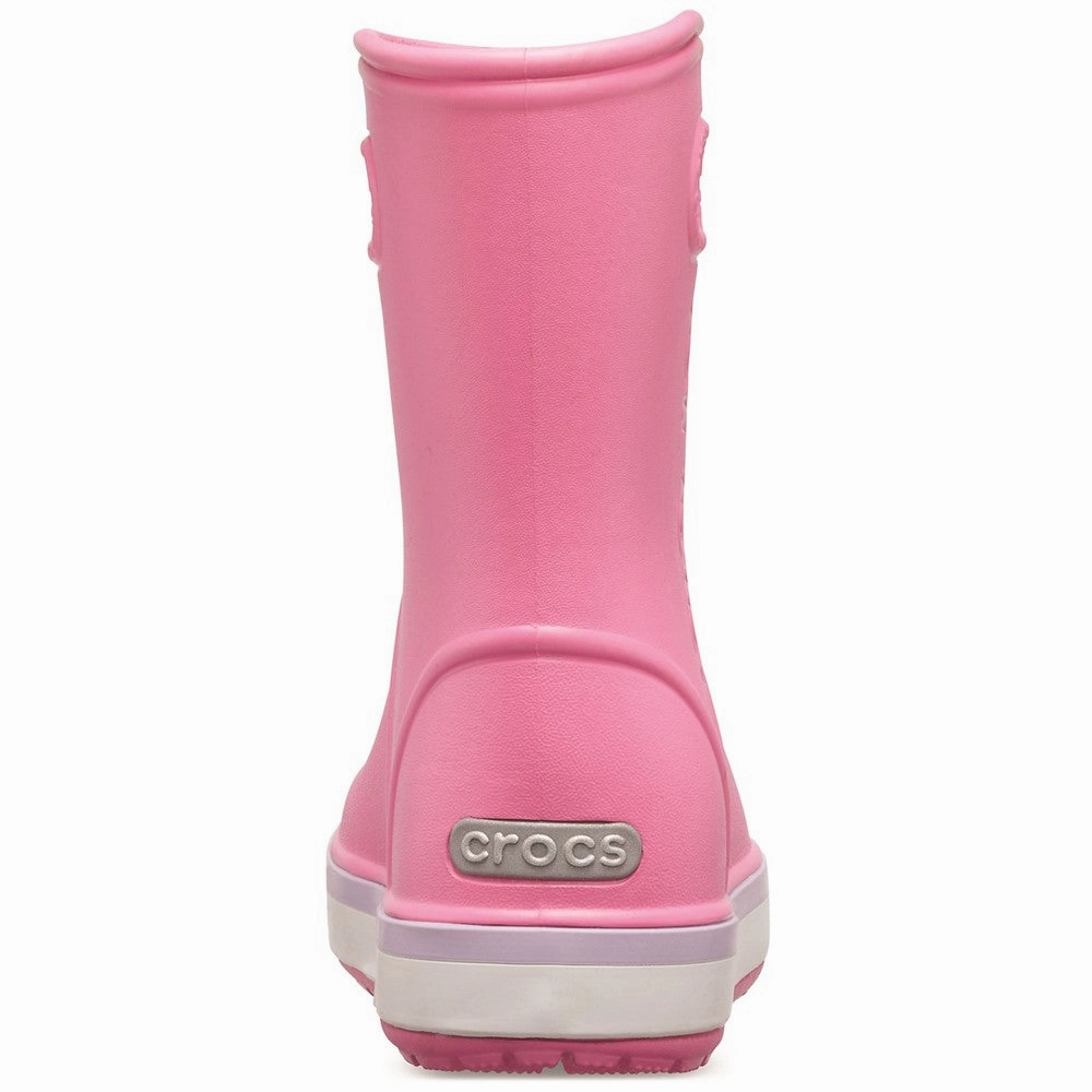 Crocs Kids Crocband Rainboot Pull On Wellington Girls Sneakers Girls Running Shoes