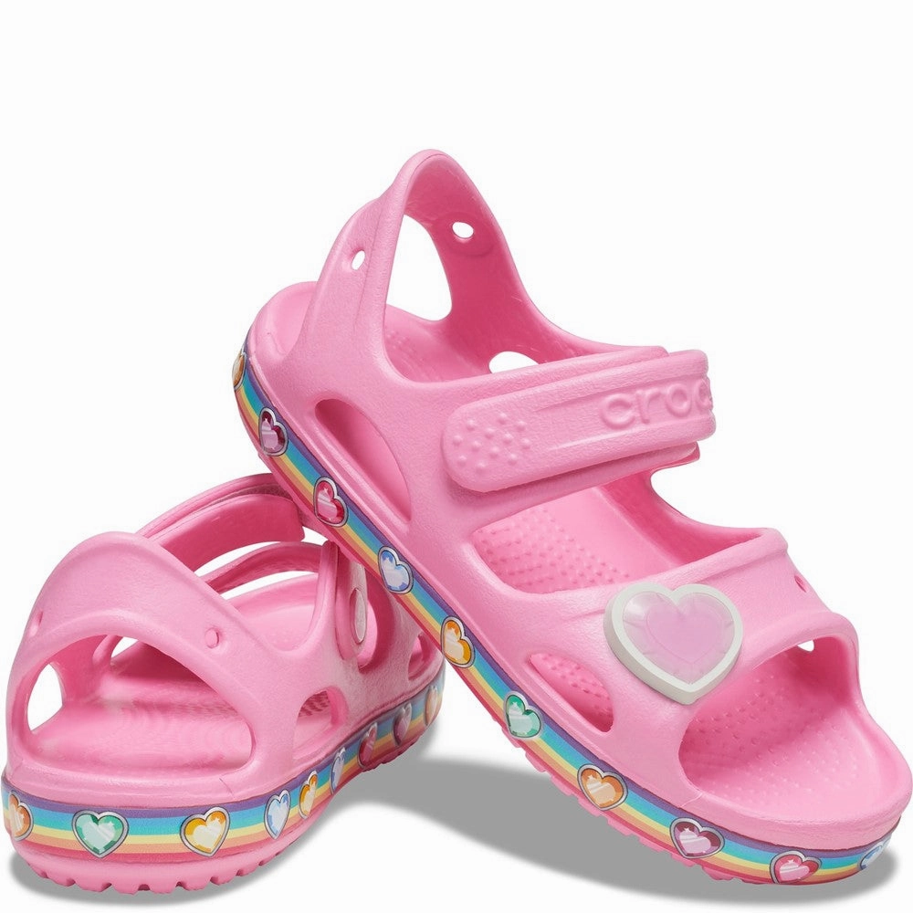 Crocs Kids Crocs Fun Lab Rainbow Sandal Girls Sneakers Girls Running Shoes
