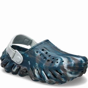 Crocs Kids Echo Marbled Clog Kids Athletic Shoes,Toddler Sports Shoes,Youth Casual Shoes