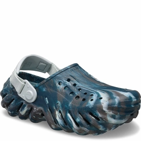 Crocs Kids Echo Marbled Clog Kids Athletic Shoes,Toddler Sports Shoes,Youth Casual Shoes