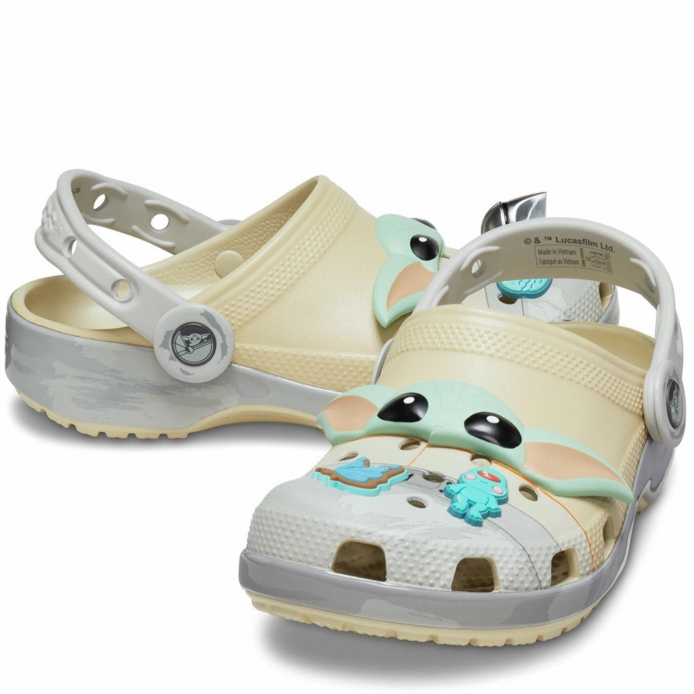 Crocs Kids Grogu Classic Clog Girls Sneakers Girls Running Shoes