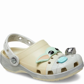 Crocs Kids Grogu Classic Clog Kids Tennis Shoes,Toddler Athletic Shoes,Youth Casual Shoes