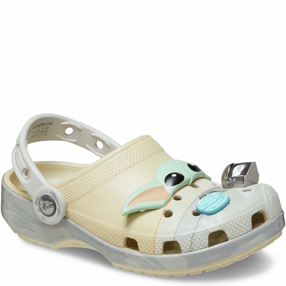 Crocs Kids Grogu Classic Clog Kids Tennis Shoes,Toddler Athletic Shoes,Youth Casual Shoes