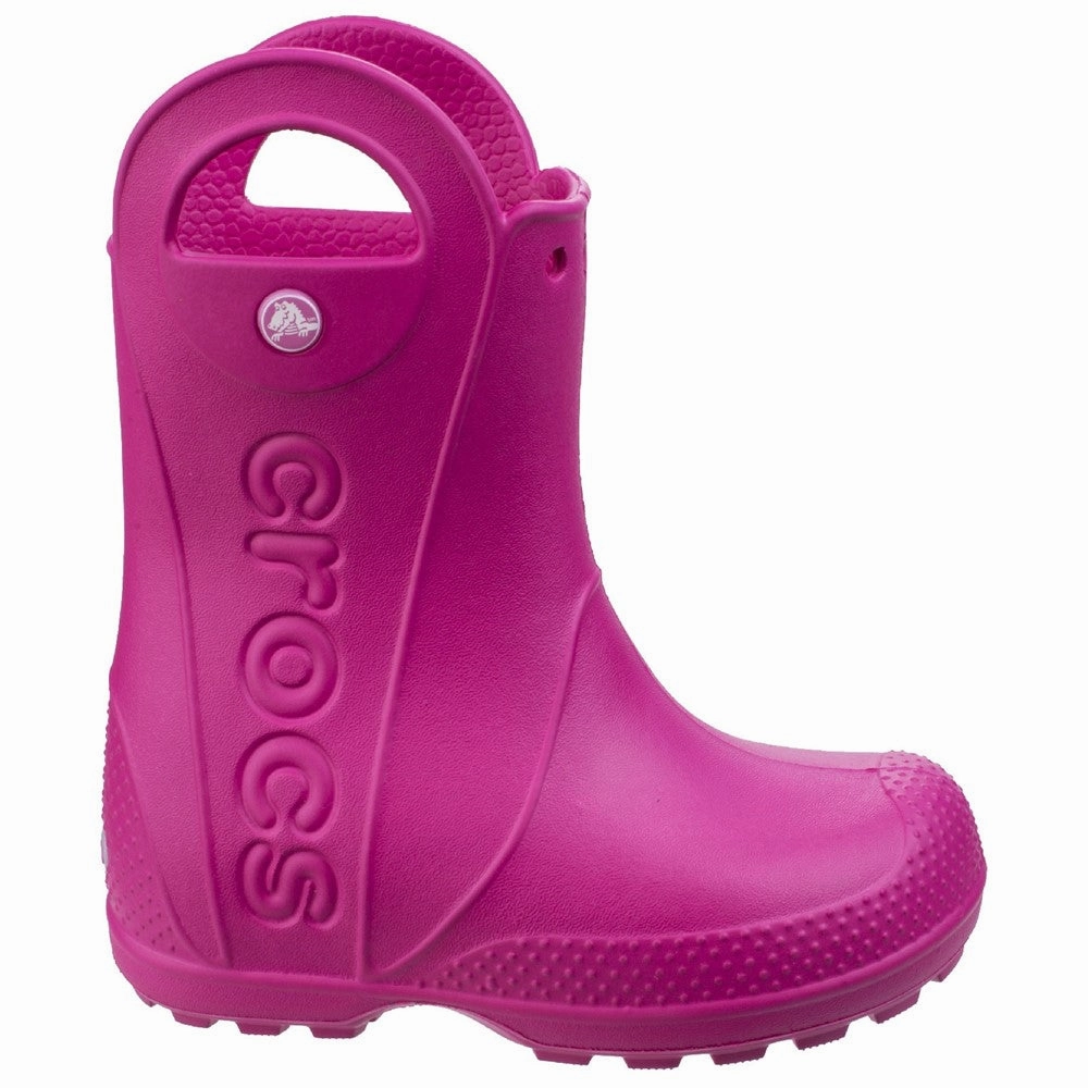 Crocs Kids Handle It Rain Boot Girls Sneakers Girls Running Shoes