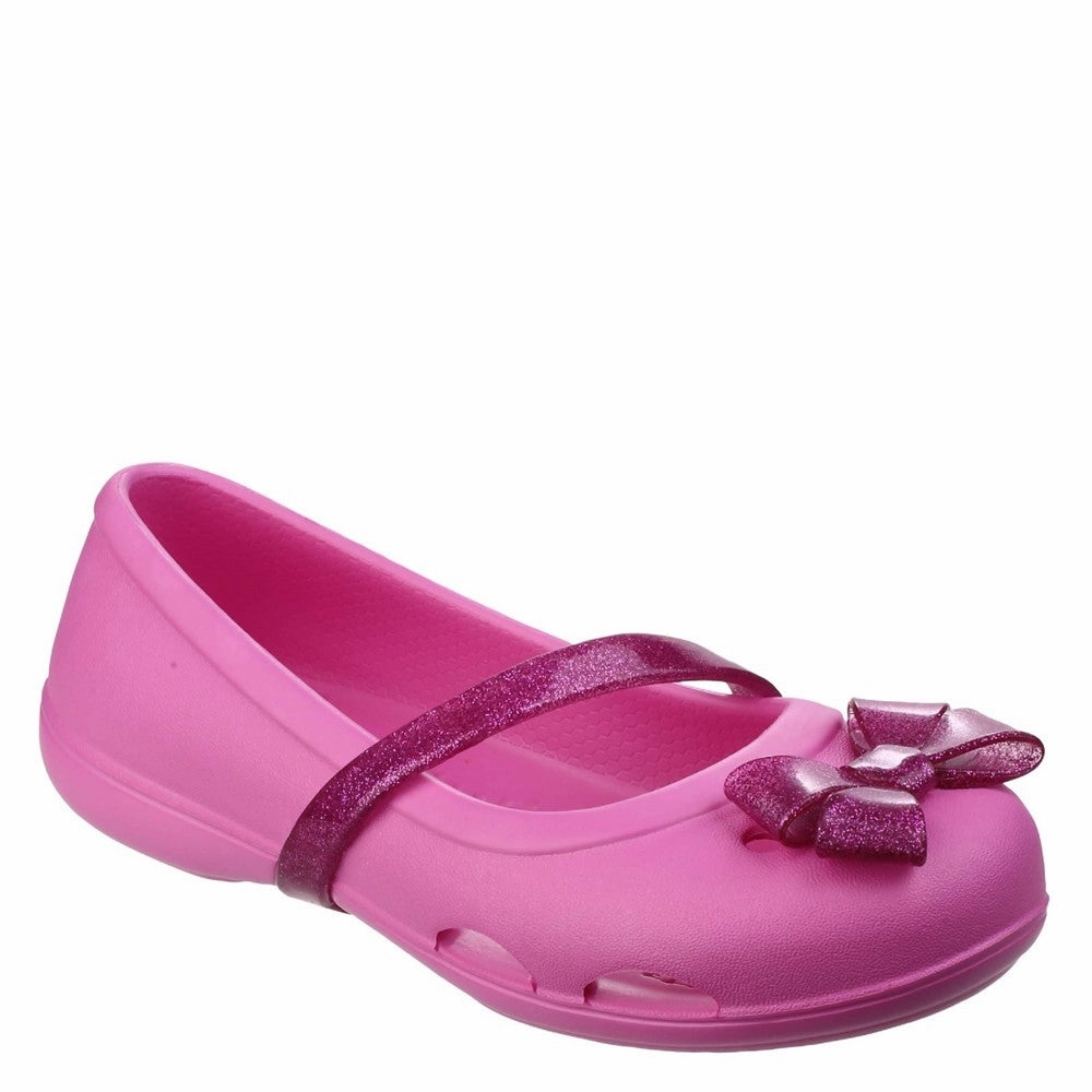 Crocs Kids Lina Flat Kids Tennis Shoes,Toddler Athletic Shoes,Youth Casual Shoes