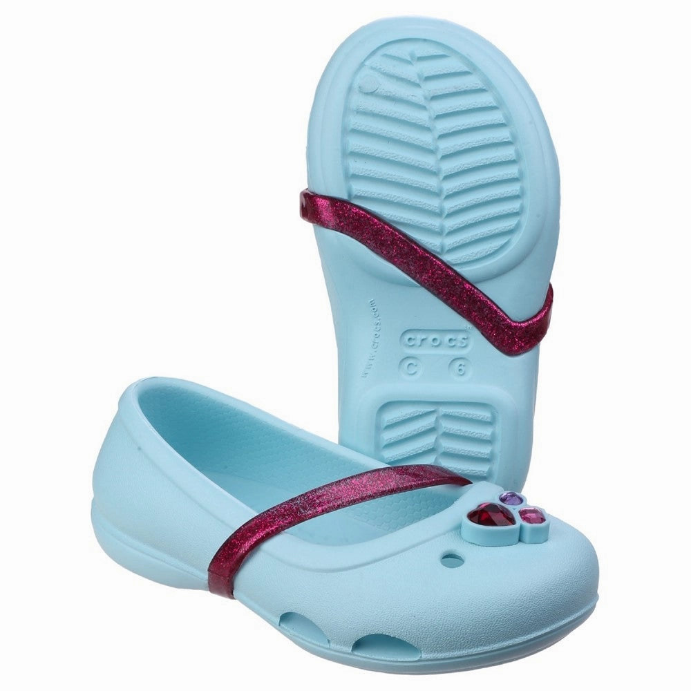 Crocs Kids Lina Flat Girls Sneakers Girls Running Shoes