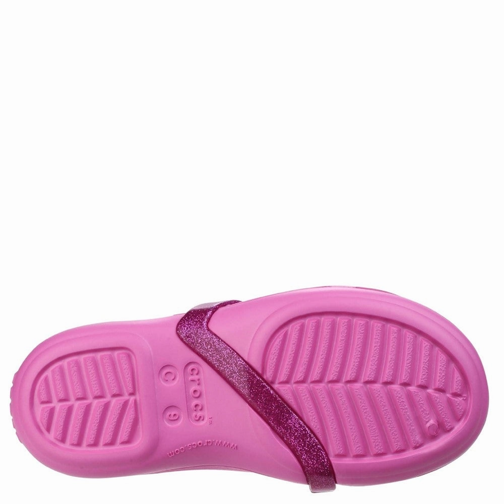 Crocs Kids Lina Flat Girls Sneakers Girls Running Shoes