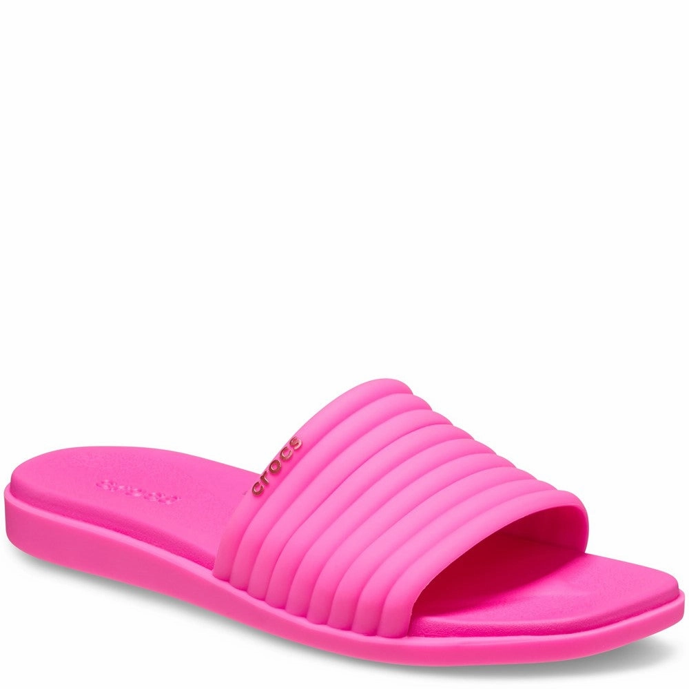 Crocs Miami Slide Lightweight Running Shoes,Slip On Athletic Shoes,Breathable Workout Shoes