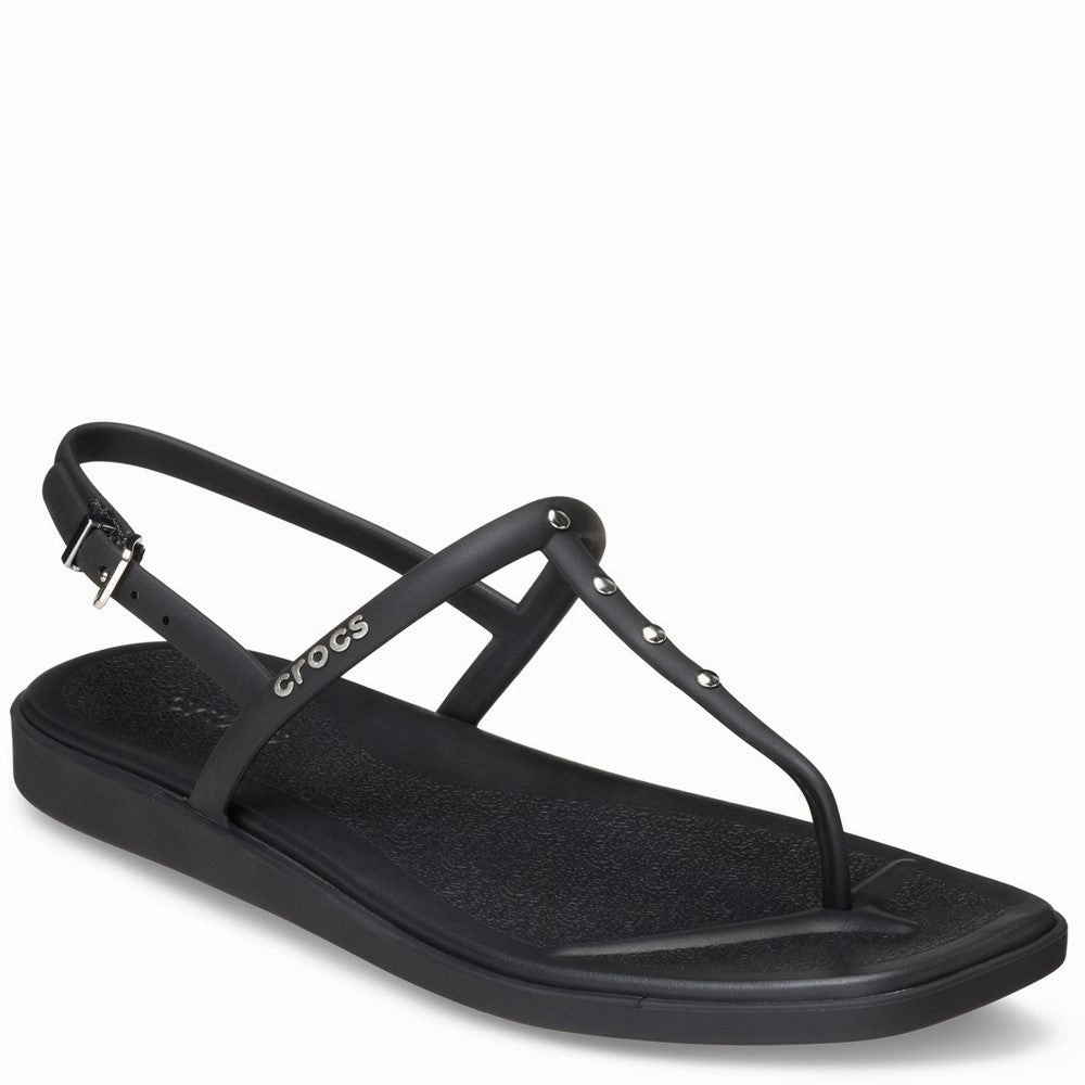 Crocs Miami Studded Thong Flip Lightweight Running Shoes,Slip On Athletic Shoes,Breathable Workout Shoes
