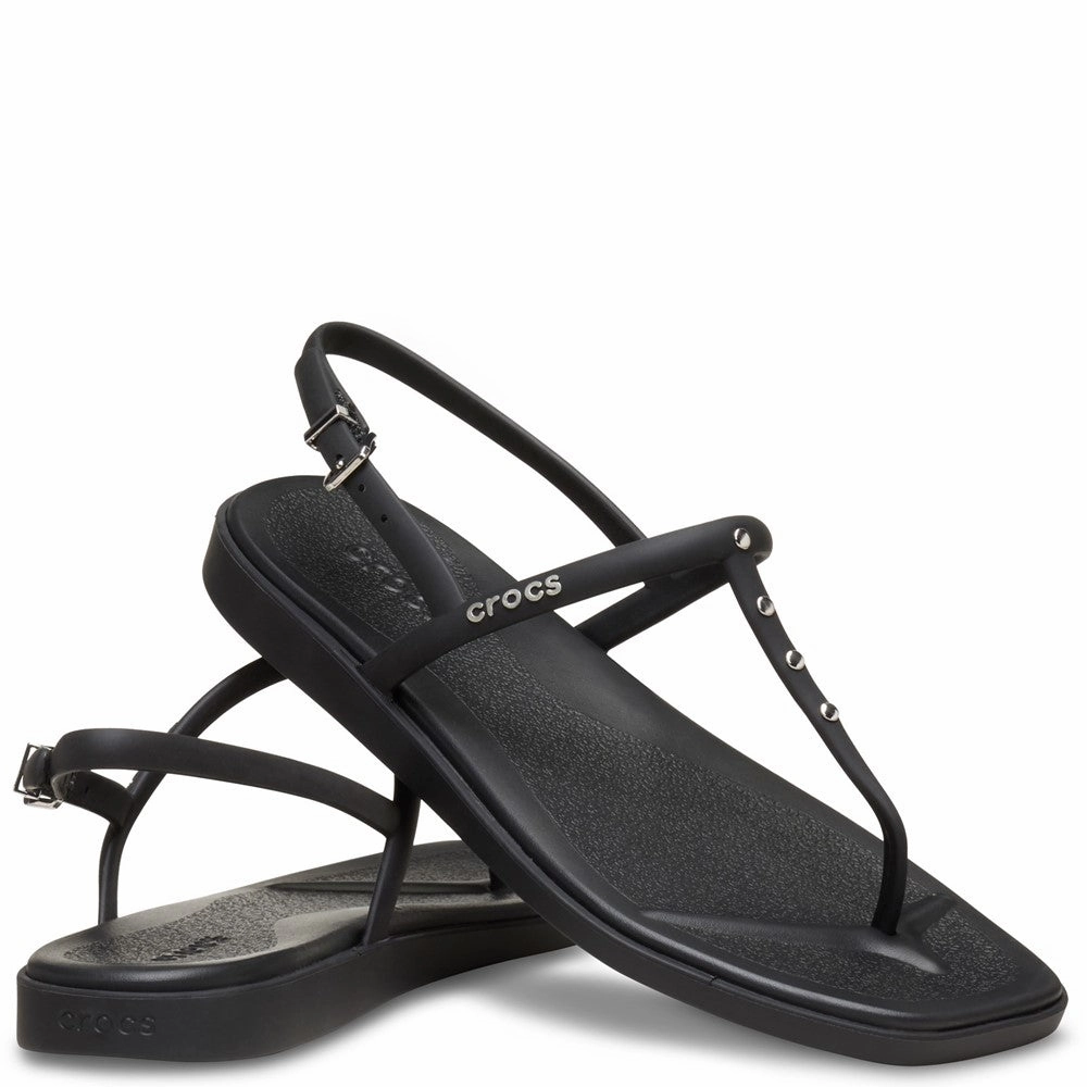 Crocs Miami Studded Thong Flip Women's Sneakers Casual Walking Shoes