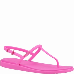 Crocs Miami Thong Flip Lightweight Running Shoes,Slip On Athletic Shoes,Breathable Workout Shoes