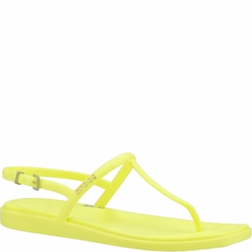 Crocs Miami Thong Flip Lightweight Running Shoes,Slip On Athletic Shoes,Breathable Workout Shoes