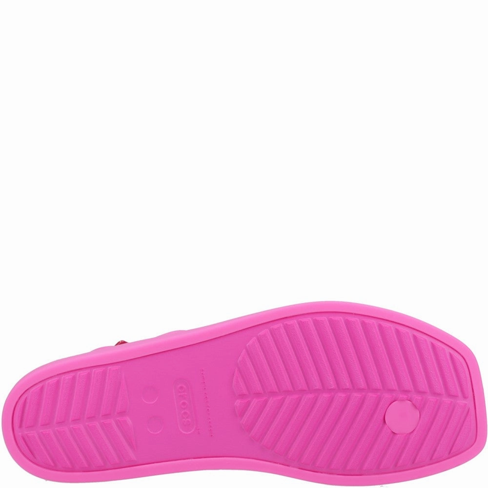 Crocs Miami Thong Flip Women's Sneakers Casual Walking Shoes