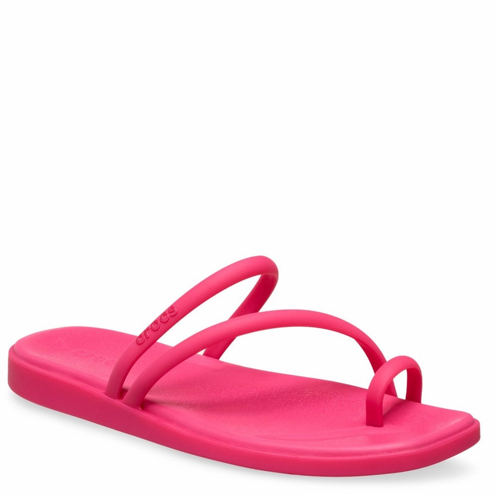Crocs Miami Toe Loop Sandal Lightweight Running Shoes,Slip On Athletic Shoes,Breathable Workout Shoes