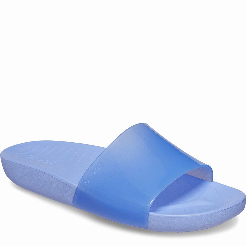 Crocs Splash Gloss Slide Lightweight Running Shoes,Slip On Athletic Shoes,Breathable Workout Shoes