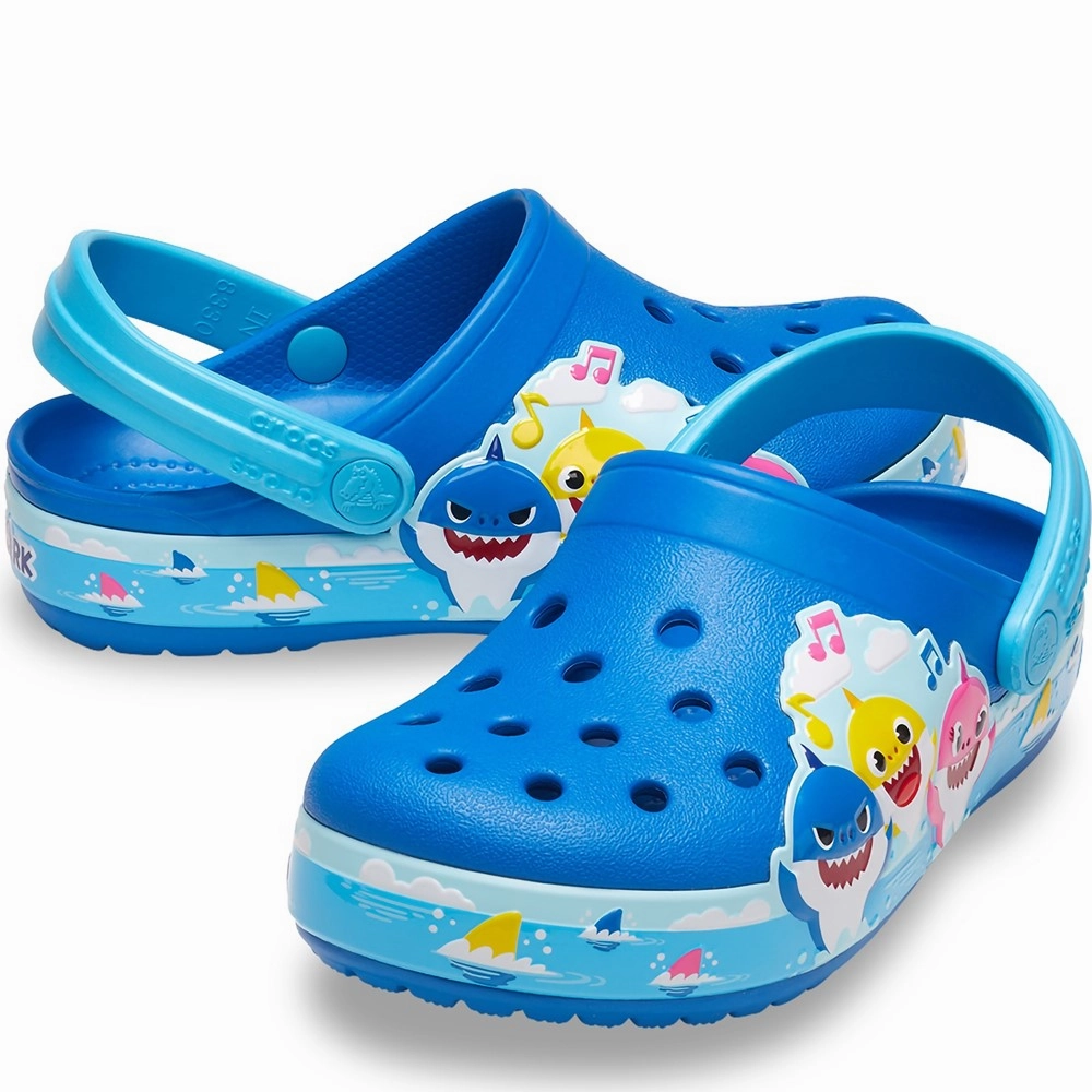 Crocs Toddler Baby Shark Band Clog Girls Sneakers Girls Running Shoes