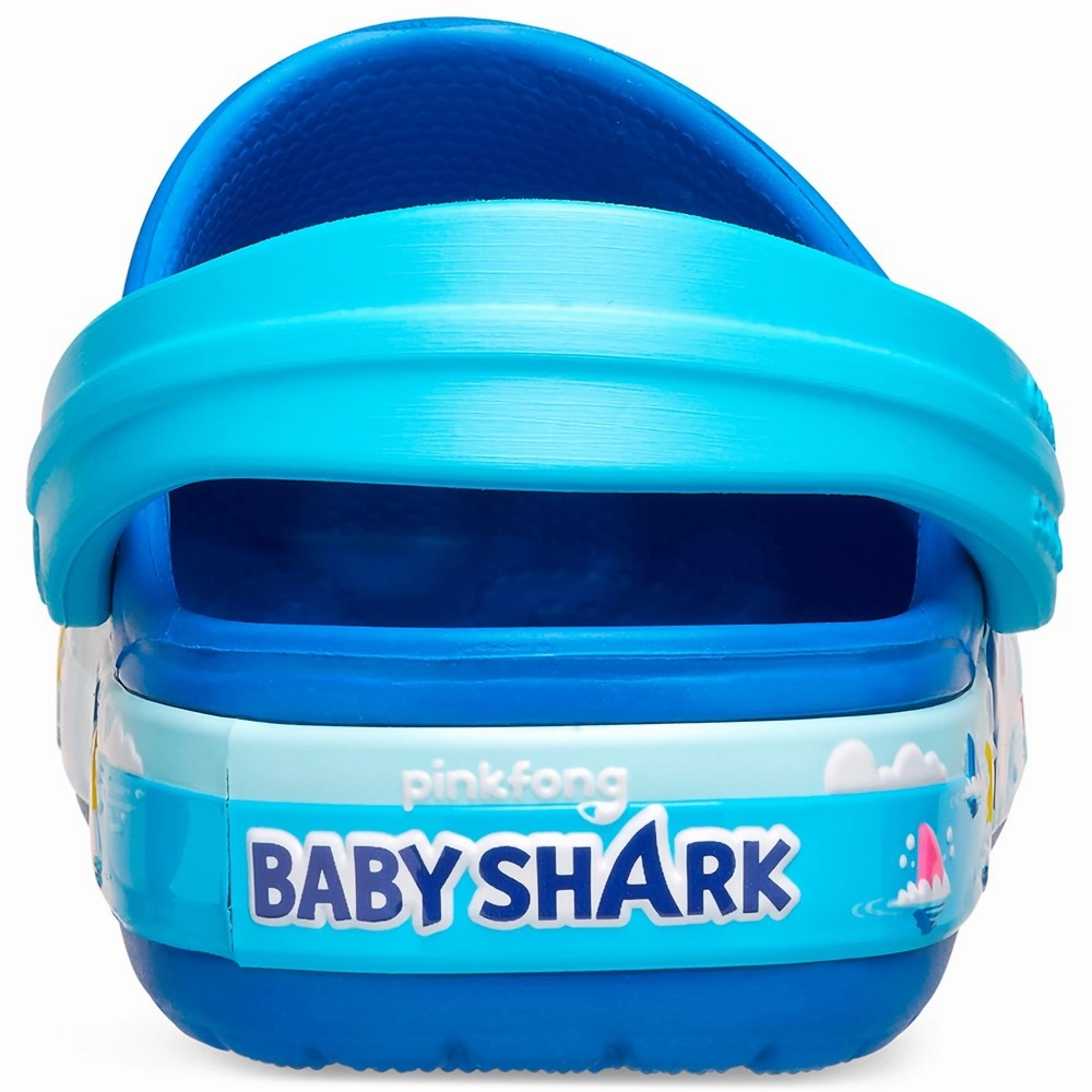 Crocs Toddler Baby Shark Band Clog Girls Sneakers Girls Running Shoes