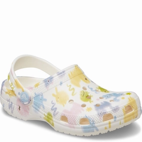Crocs Toddler Classic Clog Graphic Kids Athletic Shoes,Toddler Sports Shoes,Youth Casual Shoes